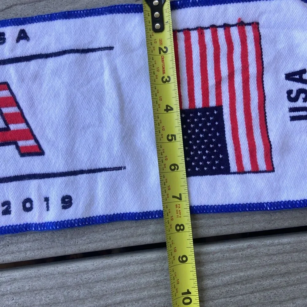 2019 Women’s World Cup Soccer USA France Quarter Final Match Scarf Paris 6/28/19